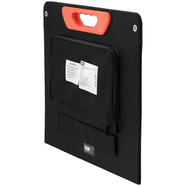 MSW Bärbar solpanel - Hopfällbar - 60 W - 2 USB-anslutningar