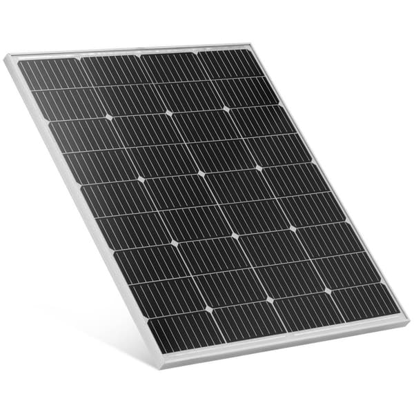 MSW Monokristallin solpanel - 100 W - 22.46 V - med bypass-diod