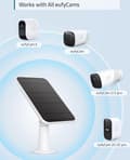 Miniatyrbild 4 av 6: eufy Cam Solar Panel (T8700021)