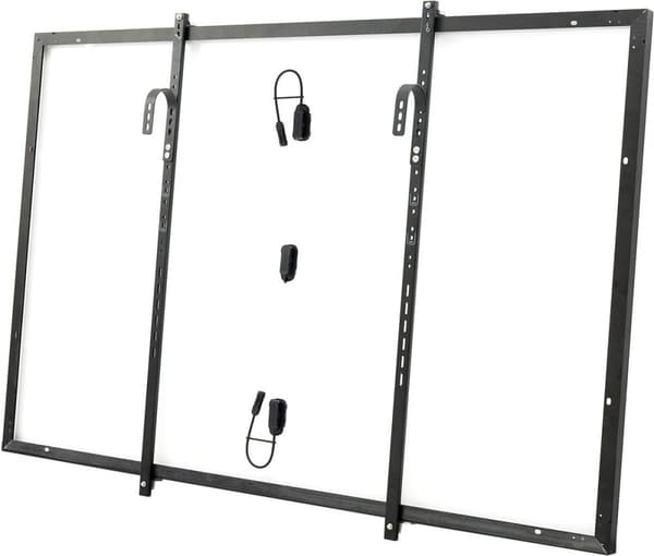 EcoFlow - Kit til altanmontering Solpanel - Sort