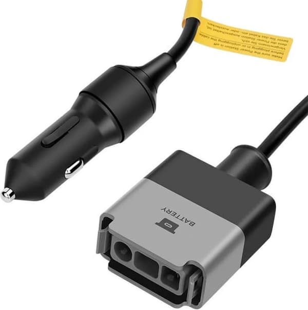 EcoFlow - Mikroinvertterin ja Powerstationin välinen kaapeli - Autolatausliitin - 50 cm