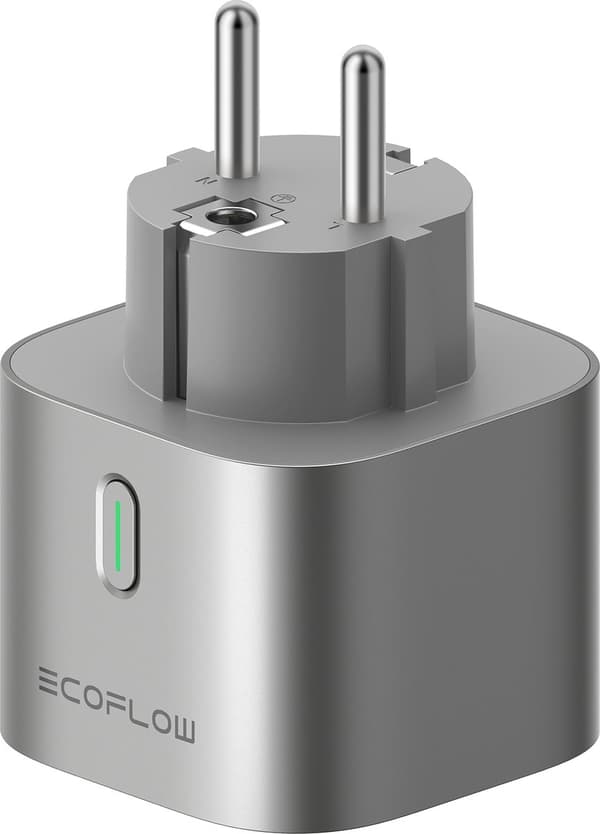 EcoFlow - Smart Plug til PowerStream - WiFi & Bluetooth - Grå