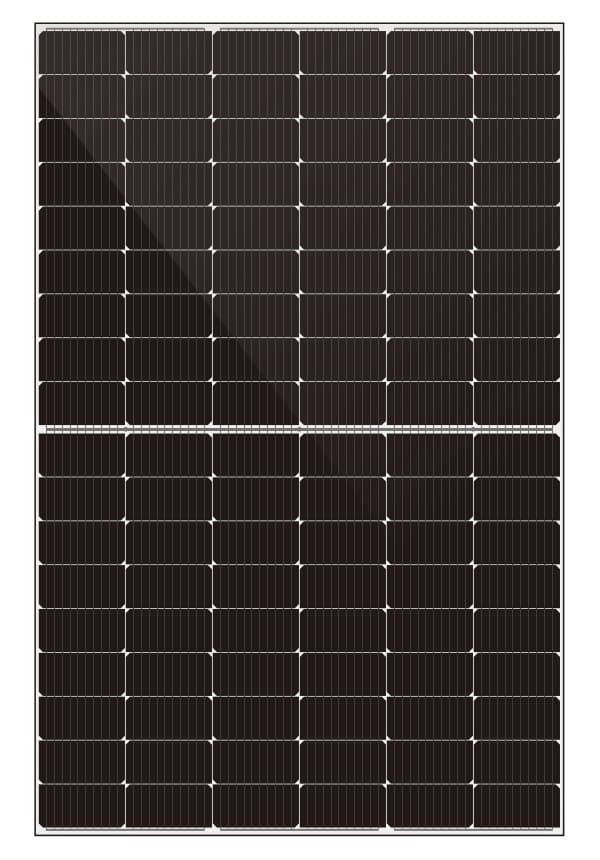 DAH SOLAR Solární panel DHM-54X10(BW)-410W, half-cut, 31,7V, účinnost 21%
