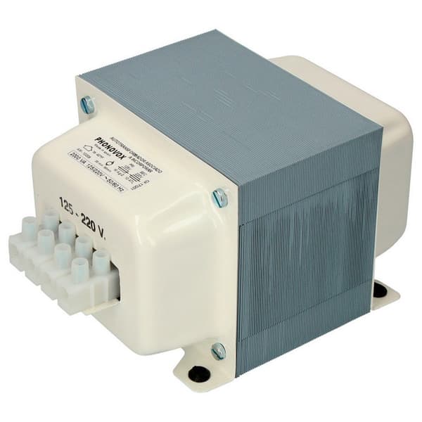 Phonovox Reversible Autotransformer 2500va 1750w 125-220v Vit