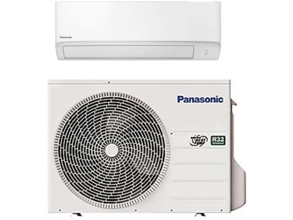 Panasonicin lämpöpumppu Split CZ25ZKE koostuu CS-CZ25ZKE ja CU-CZ25ZKE SCOP 4.30 A+ R32-kylmäaineesta, jossa on sisäänrakennettu wlan-ohjaus.