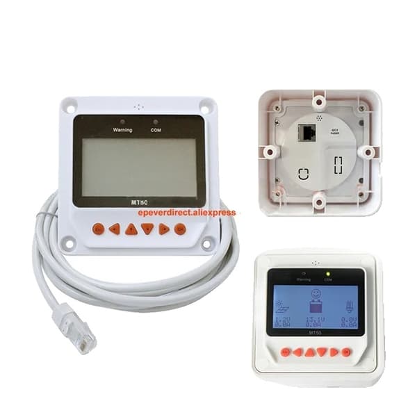 Trådlös adapter, 2,4G, LCD-display, vit