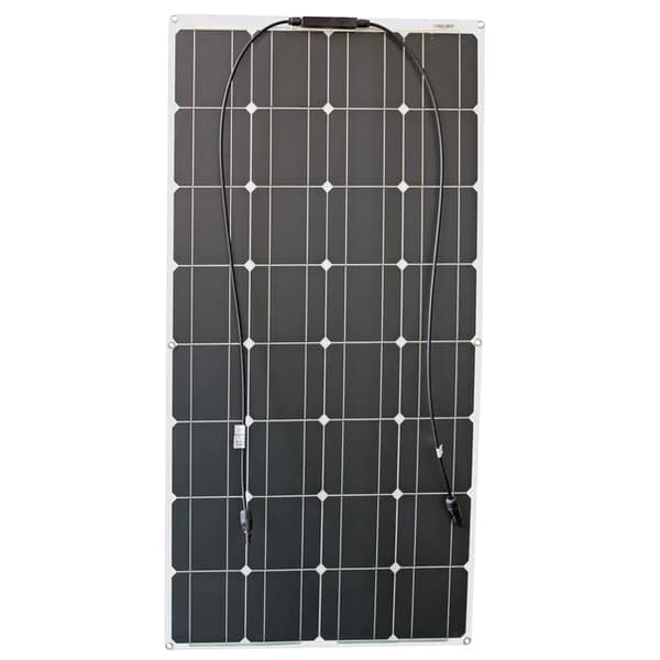 Joustava aurinkopaneeli, 100w ja 200w vaihtoehdot, sisältää aurinkosäätimen kaapelin., 2kpl 100W