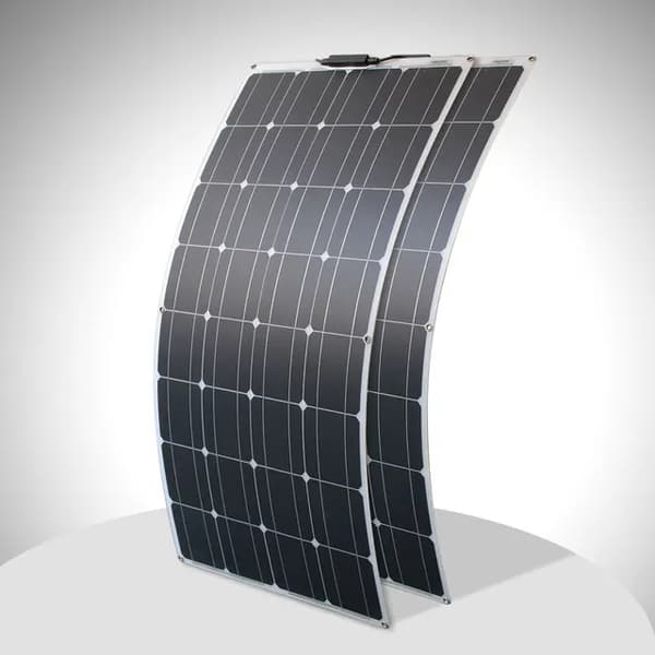Aurinkopaneelisarja, 100W tehotulos, joustava ja ulkokäyttöön sopiva, 200w 18v