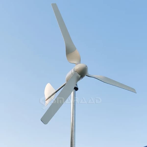 Vindmølle generator, 3000w effektudgang, MPPT-controller, 12V, med MPPT-controller, 3000w 3 blade