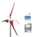 Miniatyrbillede 1 af 2: Vindmølle generator, 400W effektudgang, LED-indikatorcontroller, 12V, 3 blade, sort med controller