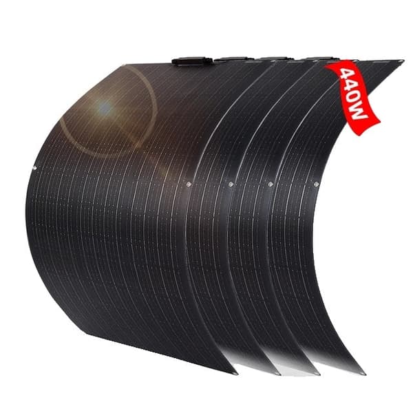 Solpanelpaket, halvflexibel design, vattentät teknologi, 330W ETFE PANEL