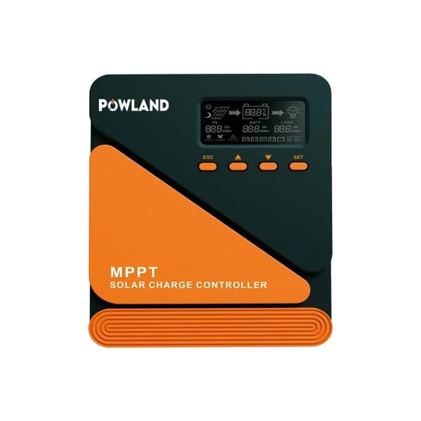 MPPT Solcelleoplader Controller, Høj Opladningsstrøm, LCD Display, 60A