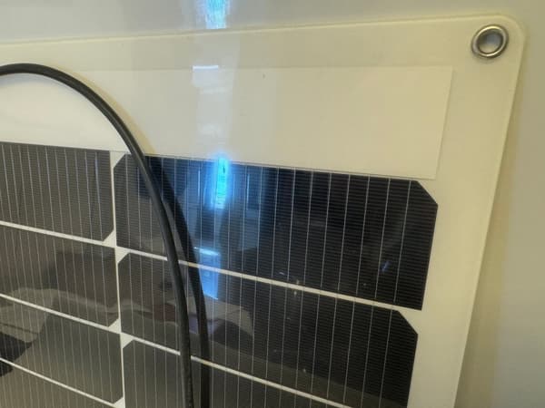 Flexible solar panel EEPV 50 W for boat, motorhome etc. caravan