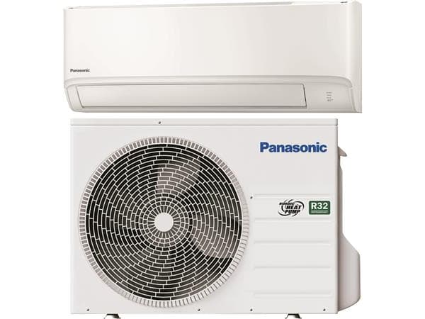 Panasonicin lämpöpumppu Split CZ25ZKE koostuu CS-CZ35ZKE ja CU-CZ35ZKE SCOP 4.30 A+ R32 kylmäaineesta, jossa on sisäänrakennettu Wi-Fi-ohjaus.
