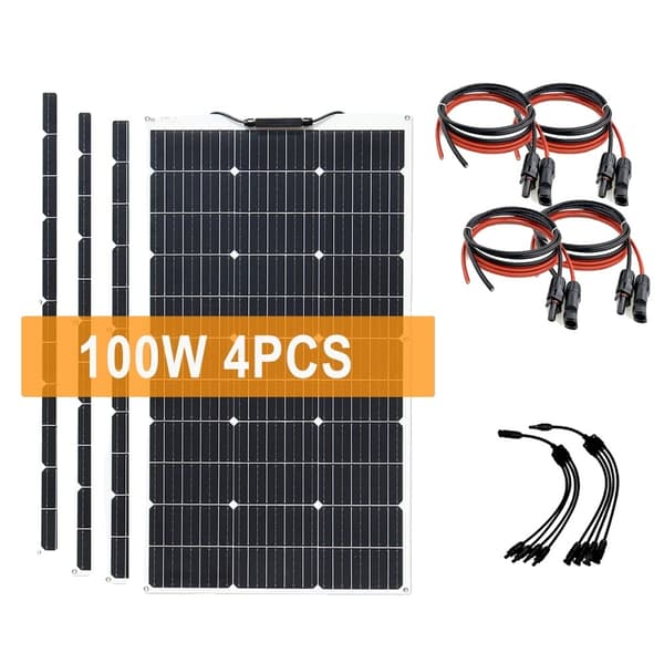 Solsystem Kit, 2000W Strømudgang, Hurtig Forsendelse, 1 STK med inverter