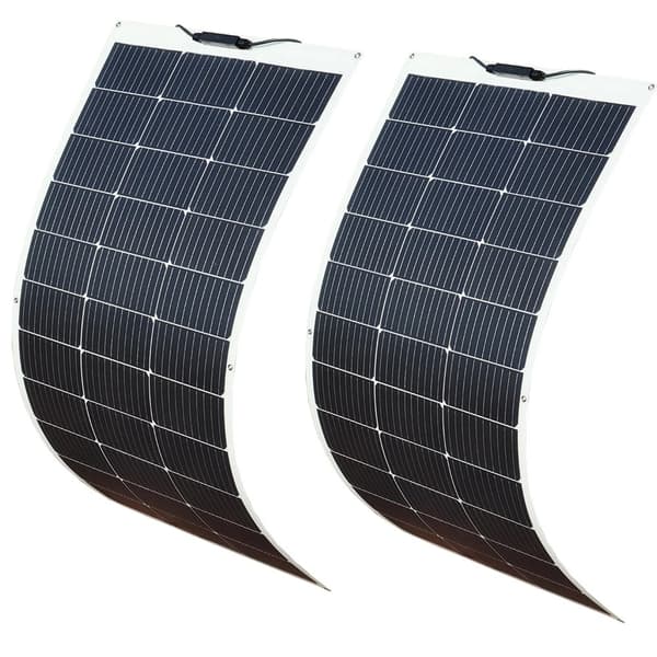 Solpanel, Fleksibelt Design, Monokrystallinske Celler, 12V 300W solarkit