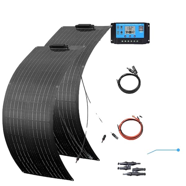 Aurinkopaneeli, 50W teho, korkean hyötysuhteen monokristallinen PV-moduuli, 100W aurinkopaketti 100W kit