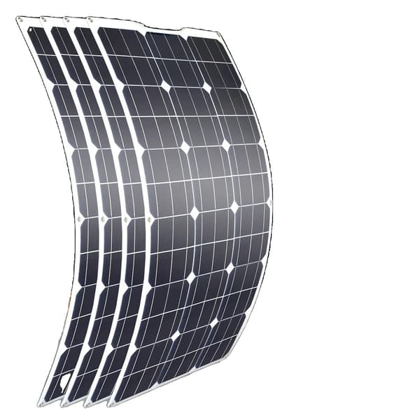 Joustava Monokristallinen Aurinkopaneeli, 100W-400W, Korkea Tehokkuus ja Kestävyys,400W PET-paneelisarja