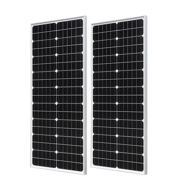 Stift solpanel 50W, Høj Effektivitet, Hærdet Glasoverflade,100W