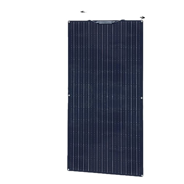 Fleksibelt solpanel, Høj effektivitet på 24%, Letvægts og bærbar,18V 120W