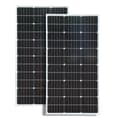 Miniatyrbild 2 av 2: Monokristallin solpanel, hög effektivitet 23%, 1000V max systemspänning,300 watt