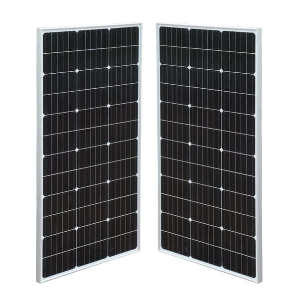 100W Solcellepanel, Høj Effektivitet Monokrystallinsk, Fleksibel Batterikompatibilitet 1050x530x25mm,5 stk. Solpaneler