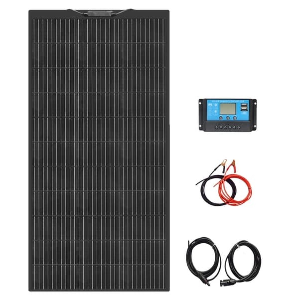 Joustava aurinkopaneelisarja, korkea hyötysuhde, vedenpitävä IP67,12V 100W Aurinkopaneelisarja