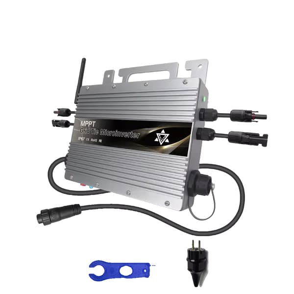 800W Solcelle Grid Tie Mikro Inverter, Indbygget WiFi, 60V Maksimal Indgangsspænding,80-260V, 800 watt, 22-60V