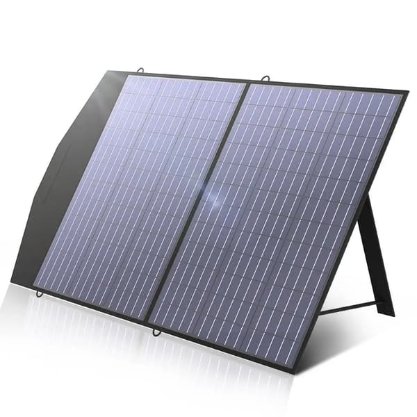 ALLPOWERS Bærbar Solpanel, 100W / 200W Spidseffekt, 22% Konverteringsrate,200W solpanel