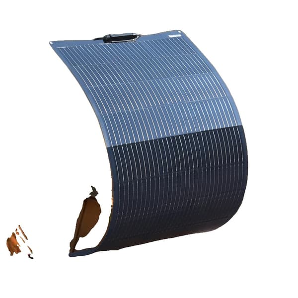 Joustava aurinkopaneeli, 100W teho, 21% tehokkuus,200w 2kpl 100w musta
