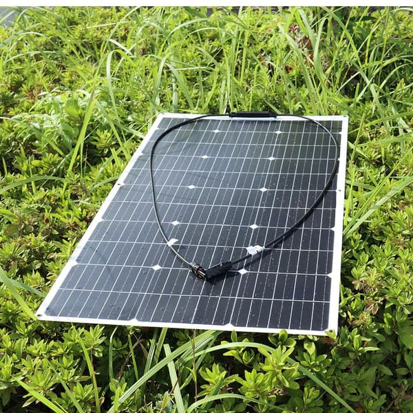 Fleksibelt solpanel 240W, Effektiv opladning til 12V batterier, Dobbelt USB-porte,240W 2PCS 120W240W 2 stk. 120W