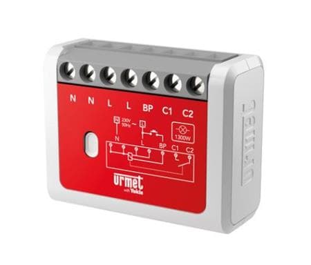 KLOCKAD INBYGGT RELÄ ELEKTRONISK TILT/TIMER MTR1300EB-UP YOKIS SKRUVPLINTAR