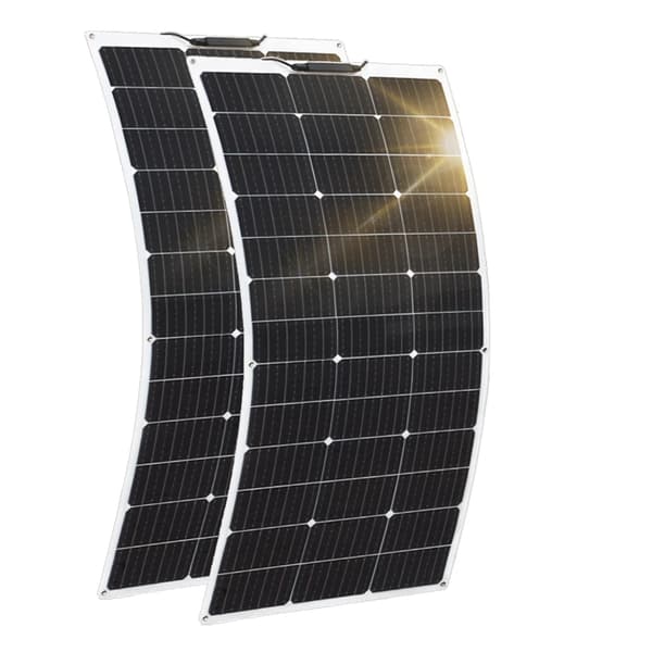Fleksibelt solpanel kit, 300W effekt, 2 stk. monokrystallinske, 150W mulighed,280W 2stk 140W