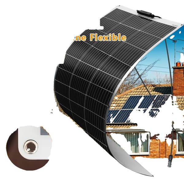 Solpanelkit, 240W effekt, 24% effektivitet,1x120W Hvid