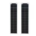 Miniatyrbild 2 av 2: Flexibel solpanel, hög effektivitet 24%, lättviktsdesign,100W-2X50W
