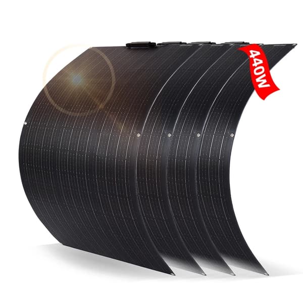 Flexibel solpanel, hög effektivitet, monokristallint kisel,440W ETFE -panel