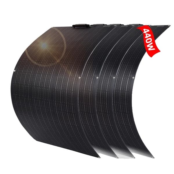 Flexibel solpanel, hög effektivitet, monokristallint kisel,440W ETFE -panel