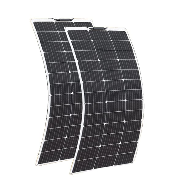 Fleksibelt Solpanel Kit, Høj Effektivitet 21%, Flere Strømmuligheder,280w 2stk 140w-a