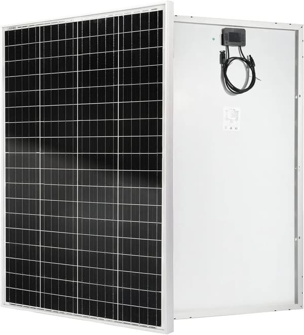 Solpanel, 140W/160W kapacitet, hög effektivitet 21,8%,160w solpanel