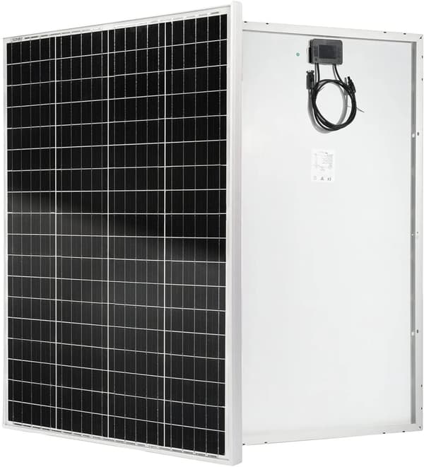Solpanel, 140W/160W kapacitet, hög effektivitet 21,8%,160w solpanel