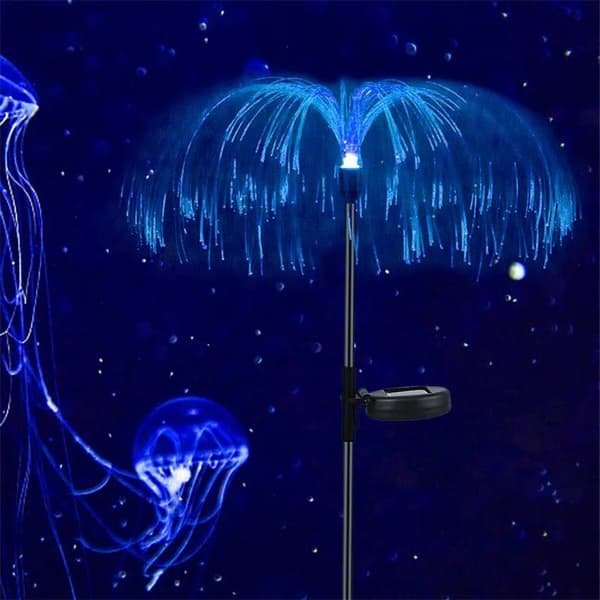 2x SOLARLAMPA MET FIBEROPTISK 55CM fyrverkerier