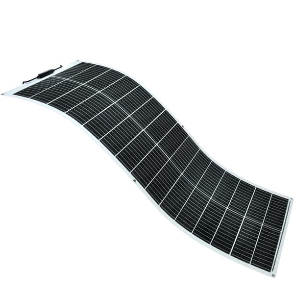 Fleksibel solpanel, 100W effektudgang, letvægts- og tyndt design,100W Hvid