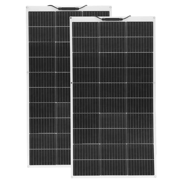 Joustava aurinkopaneeli, 100W teho, kompakti muotoilu,200W - 2X100W