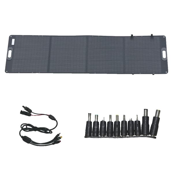 Bærbar Solpanel, 200W Udgang, Fleksibelt Design,SPC200W