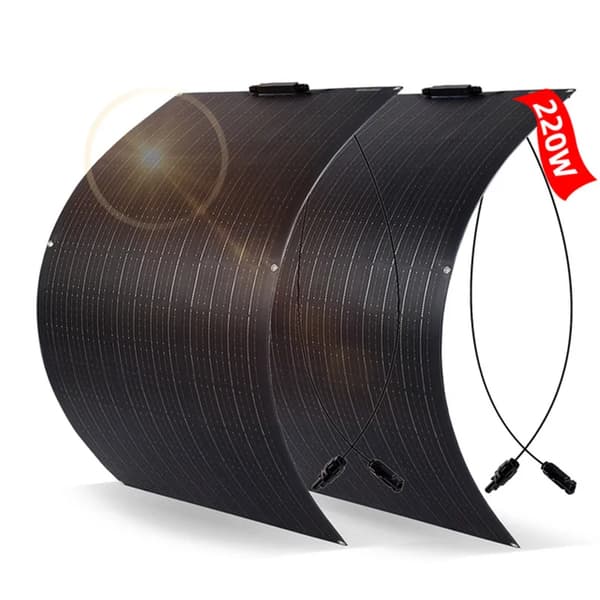 Flexibel solpanel, hög effektivitet 24%, flera effektklassningar 110W-440W,220W ETFE PANEL