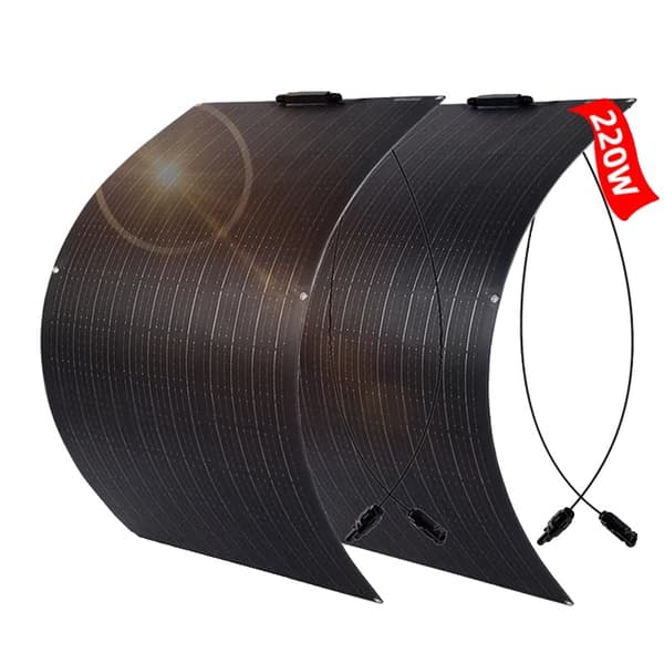 Flexibel solpanel, hög effektivitet 24%, flera effektklassningar 110W-440W,220W ETFE PANEL