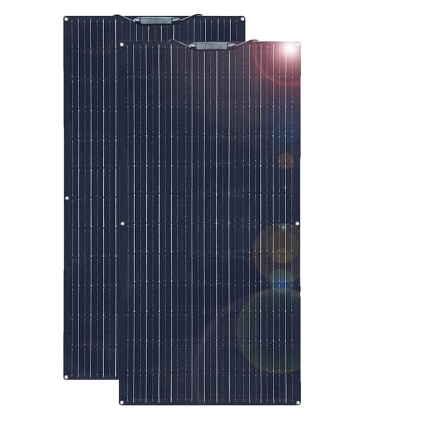 Fleksibelt solcellepanel, høj effektivitet, pålidelig ydelse,240w 2stk 120w