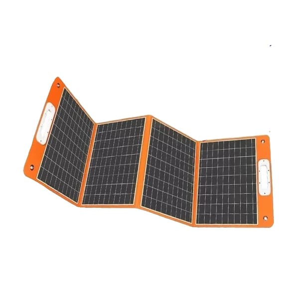 Fällbar Solcellsladdare, 100W Utgång, Snabbladdning USB-C, Kompakt Design