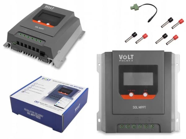 Solcelleregulator SOL MPPT 20A LCD+BLUETOOTH