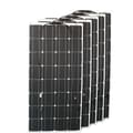 Miniatyrbillede 1 af 2: Solcelle, Bøjelig, Vandtæt,500w solpanel
